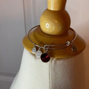 Alex And Ani Silver Ruby‎ Bracelet Energy Technology